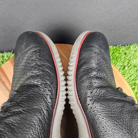 Cole Haan 2.ZeroGrand Mens Size 11.5 M Black Laser Wingtip Leather Oxford C34497 main image 11